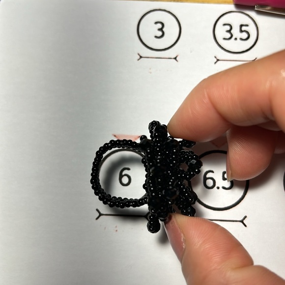 Fashion Seed Beads Ring - Picture 4 of 4